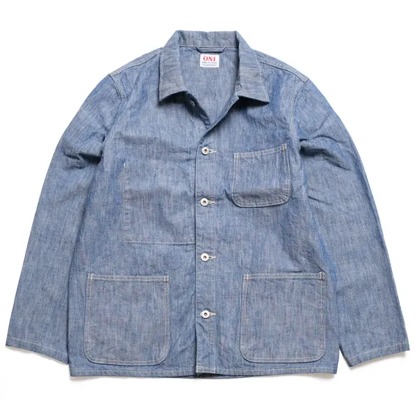 Just in time for fall, Oni Denim's Refined Coverall Jacket